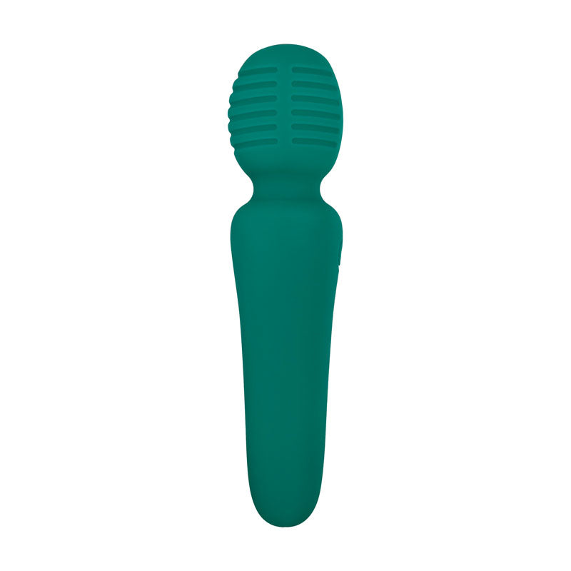 Adam & Eve Petite Private Pleasure Wand - Green 14.8 cm USB Rechargeable Massager Wand - E194 4500