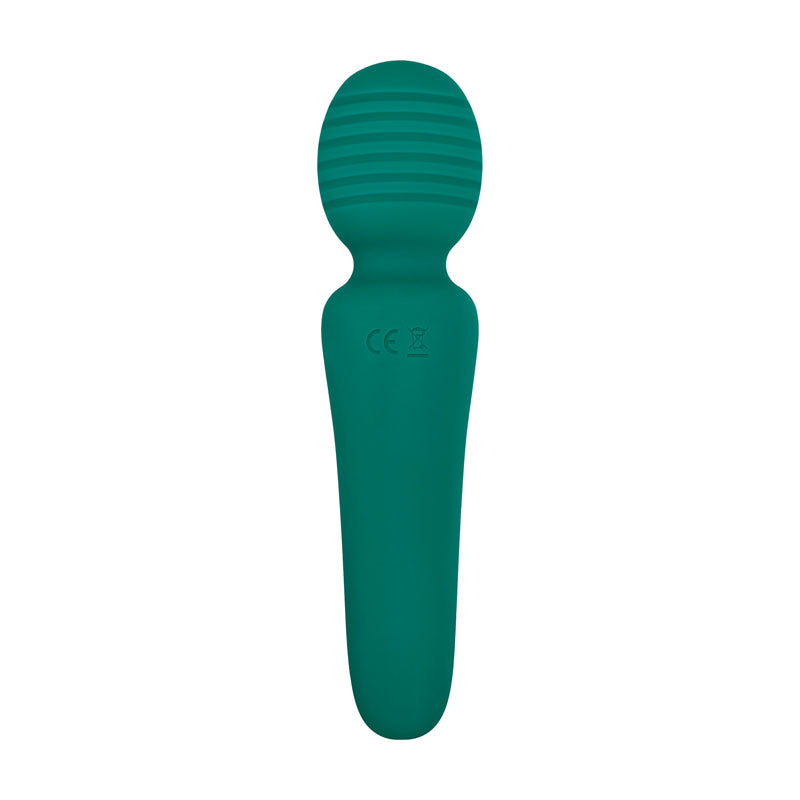 Adam & Eve Petite Private Pleasure Wand - Green 14.8 cm USB Rechargeable Massager Wand - E194 4500