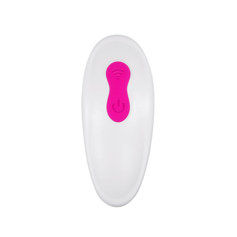 Adam & Eve Rechargeable Dual Entry Vibe - Pink USB Rechargeable Vibrator with Remote Control - E504 6200