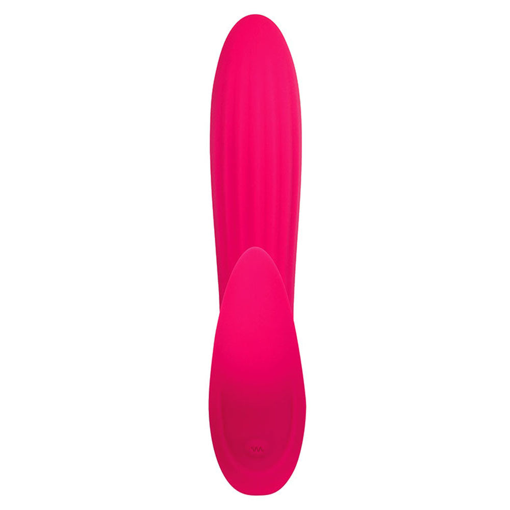 Adam & Eve EVES BLISS VIBRATOR - Pink 17.8 cm USB Rechargeable Rabbit Vibrator - E658 6200