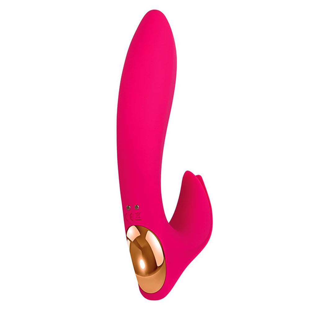 Adam & Eve EVES BLISS VIBRATOR - Pink 17.8 cm USB Rechargeable Rabbit Vibrator - E658 6200