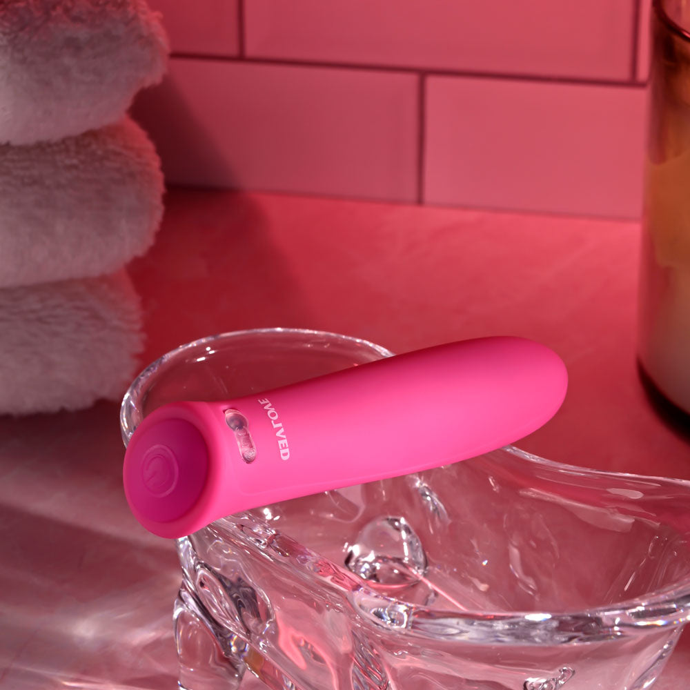 Evolved Pretty In Pink - Pink 8.6 cm (3.4'') USB Rechargeable Bullet - EN-RS-0014-2
