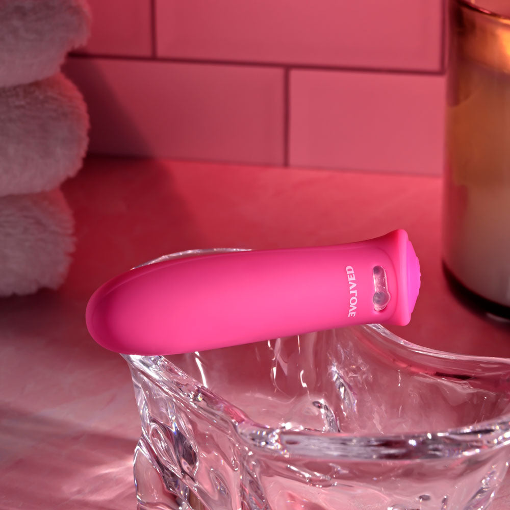 Evolved Pretty In Pink - Pink 8.6 cm (3.4'') USB Rechargeable Bullet - EN-RS-0014-2