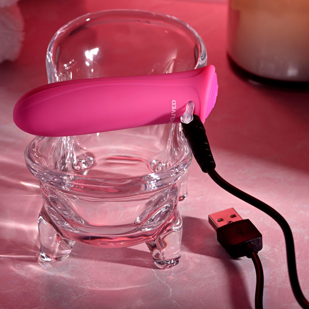 Evolved Pretty In Pink - Pink 8.6 cm (3.4'') USB Rechargeable Bullet - EN-RS-0014-2