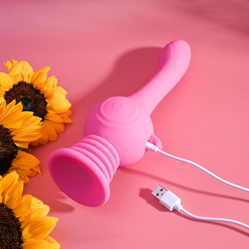 Evolved GYRO VIBE - Pink 24.8 cm USB Rechargeable Super Vibrator - EN-RS-1607-2