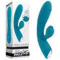 Evolved FIERCE FLICKER - Blue 19.5 cm USB Rechargeable Rabbit Flicker Vibrator - EN-RS-3106-2