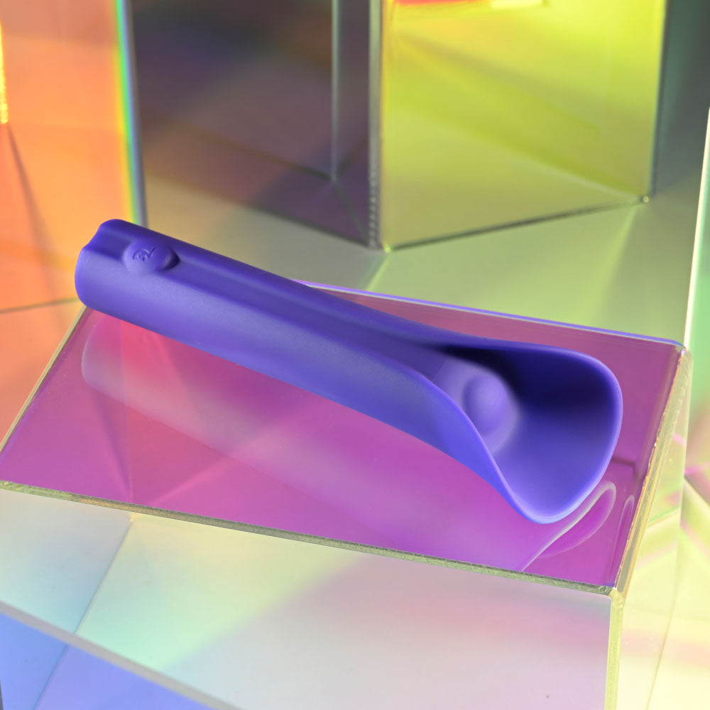 Evolved FULL COVERAGE - Purple 11.9 cm USB Rechargeable Bullet - EN-RS-4929-2