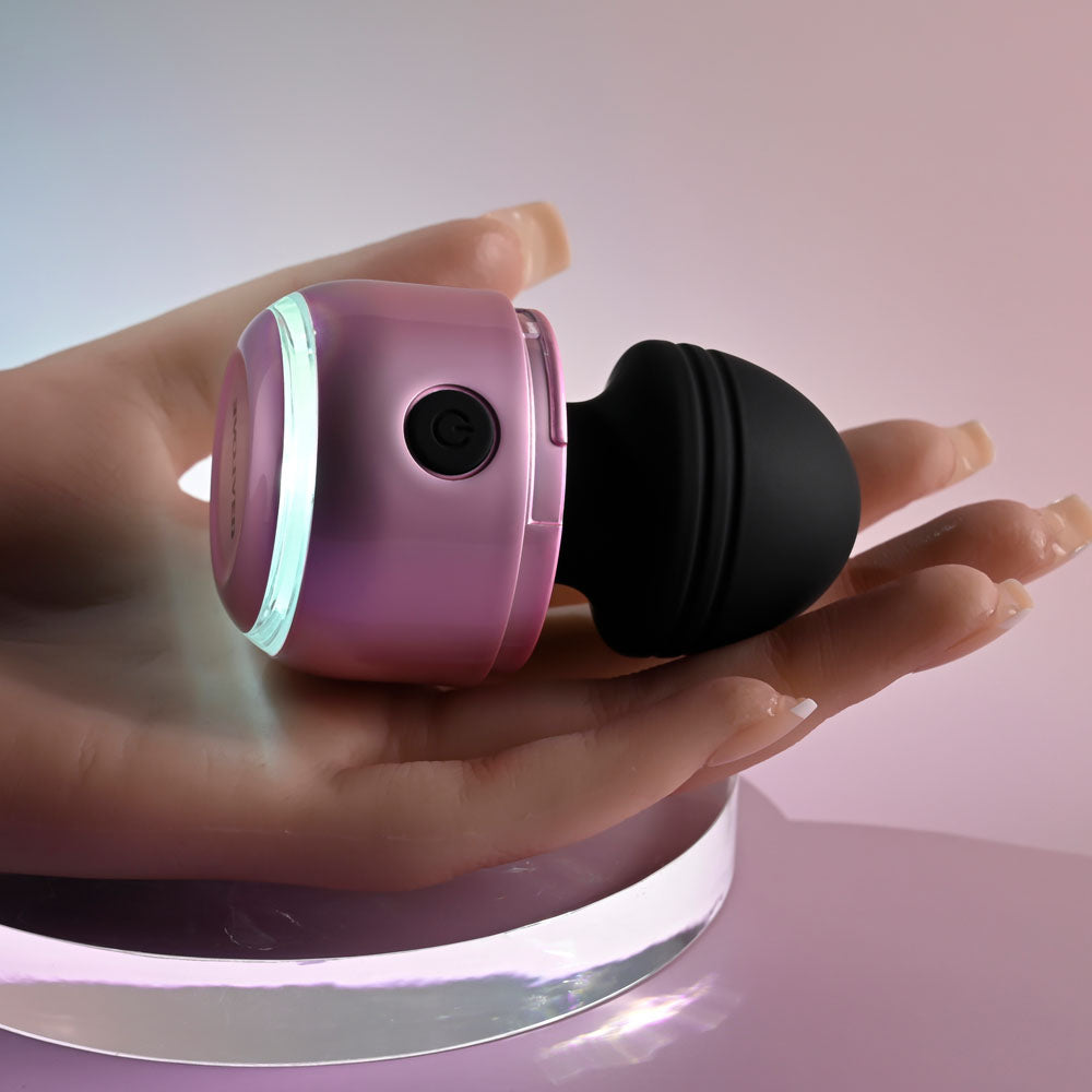 Evolved VACATION VIBES - VIBRATING - Pink/Black 8.5 cm USB Rechargeable Vibrating Stimulator - EN-RS-5971-2