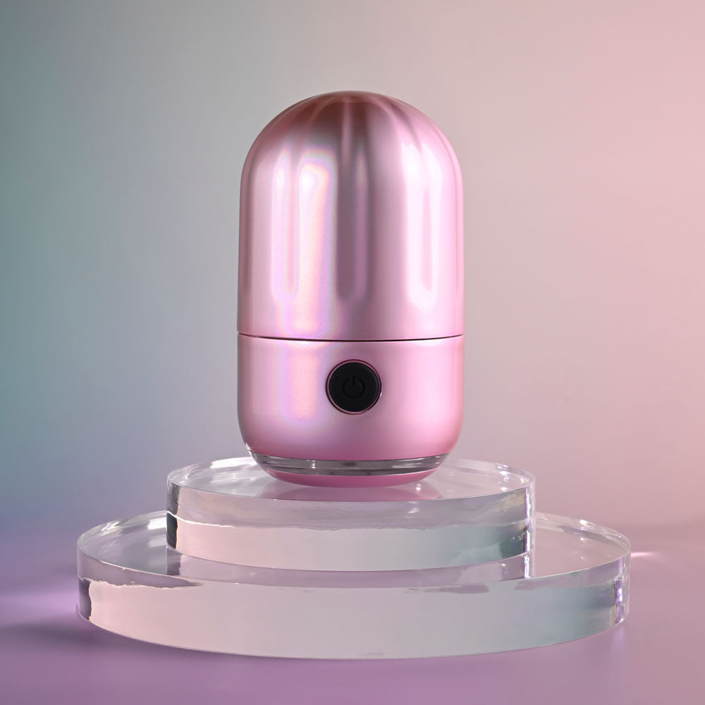 Evolved VACATION VIBES - VIBRATING - Pink/Black 8.5 cm USB Rechargeable Vibrating Stimulator - EN-RS-5971-2