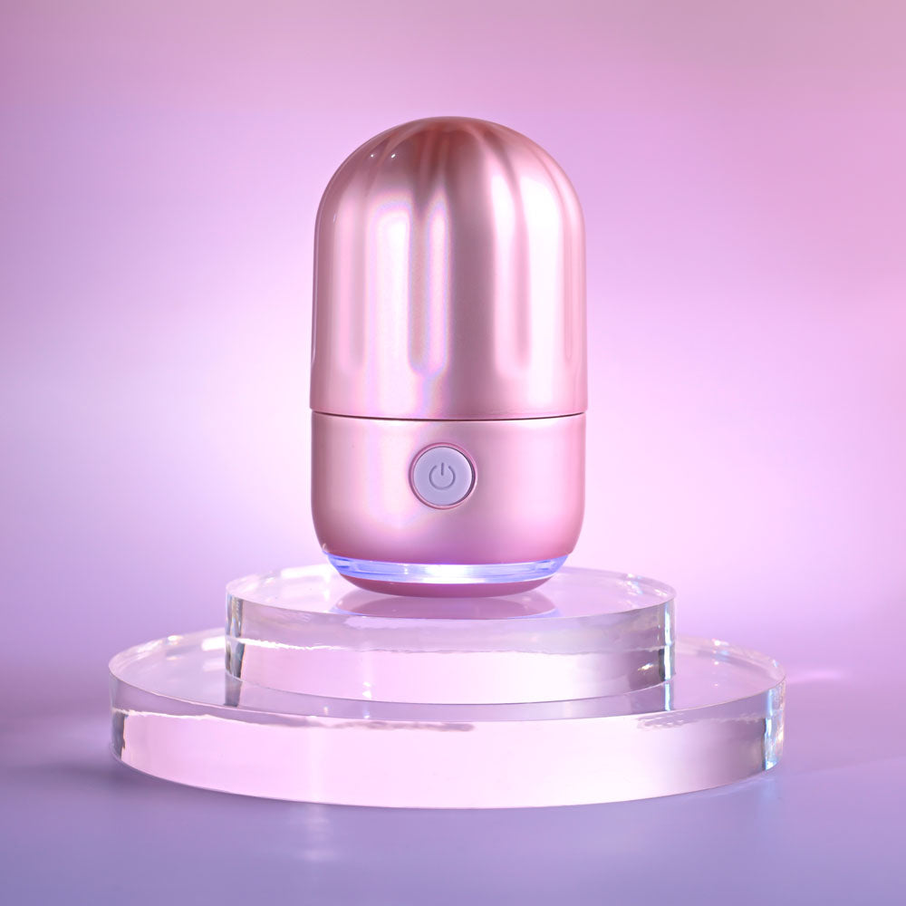 Evolved VACATION VIBES - TAPPING - Pink 8.5 cm USB Rechargeable Tapping Stimulator - EN-RS-5988-2