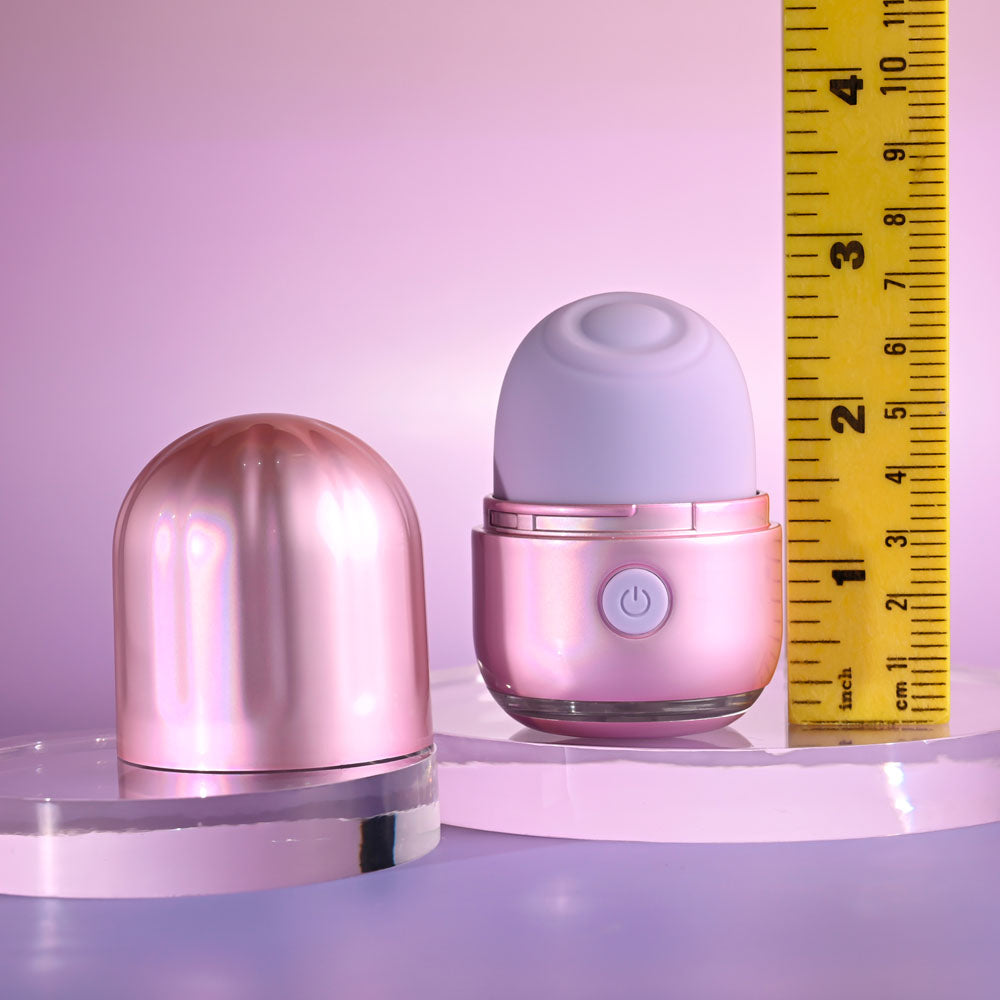 Evolved VACATION VIBES - TAPPING - Pink 8.5 cm USB Rechargeable Tapping Stimulator - EN-RS-5988-2