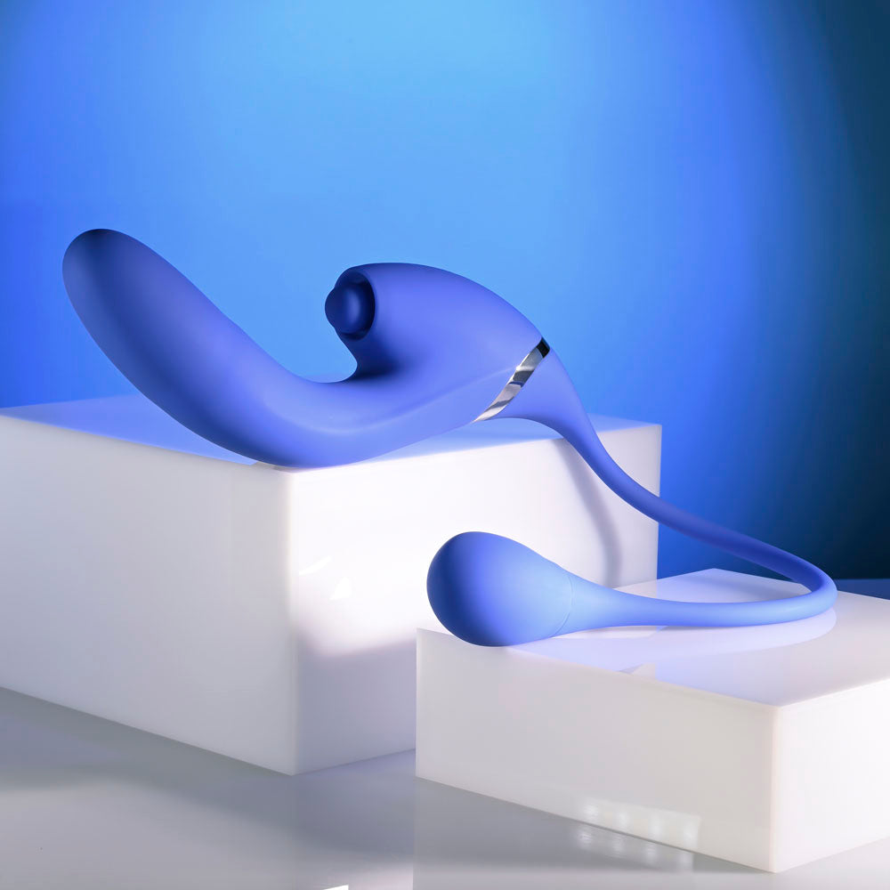 Evolved ALL IN - Purple USB Recahrgeable Triple Stimulating Vibrator - EN-RS-6152-2