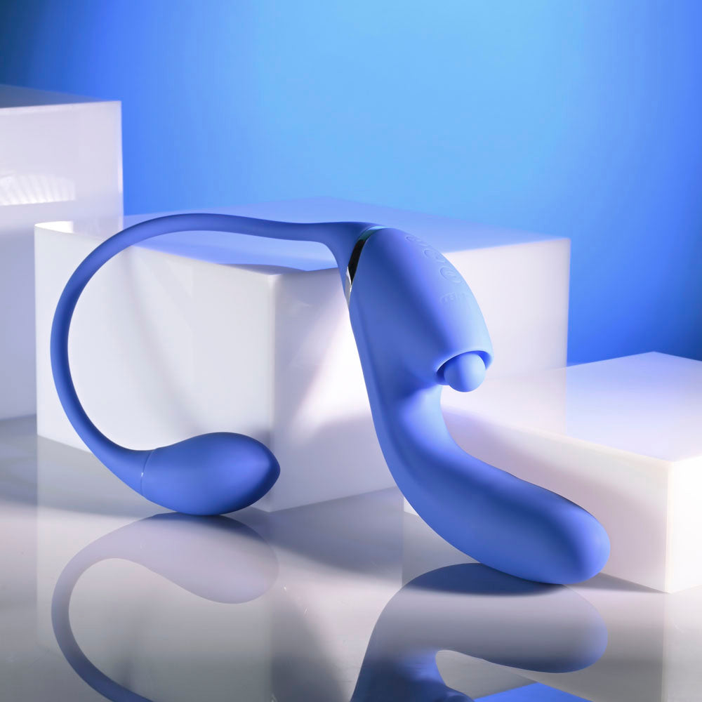 Evolved ALL IN - Purple USB Recahrgeable Triple Stimulating Vibrator - EN-RS-6152-2