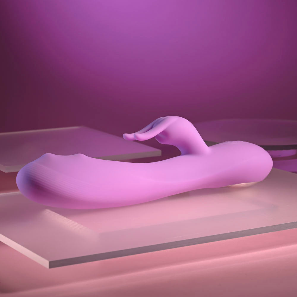 Evolved BEAD THE WAY - Pink 23.2 cm USB Rechargeable Rabbit Vibrator - EN-RS-6527-2