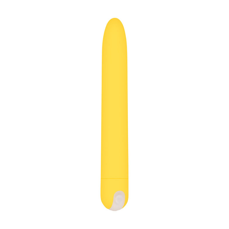Evolved Sunny Sensations - Yellow 18.6 cm USB Rechargeable Vibrator - EN-RS-7273-2