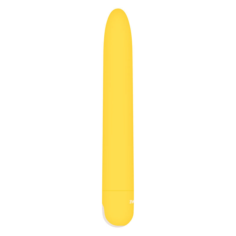 Evolved Sunny Sensations - Yellow 18.6 cm USB Rechargeable Vibrator - EN-RS-7273-2