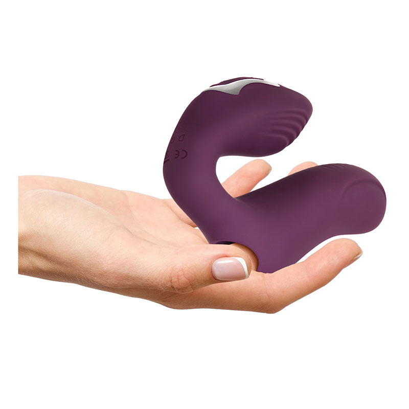 Evolved Helping Hand - Purple USB Rechargeable Dual Finger Stimulator - EN-RS-7747-2