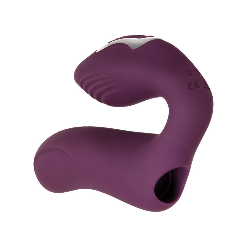 Evolved Helping Hand - Purple USB Rechargeable Dual Finger Stimulator - EN-RS-7747-2