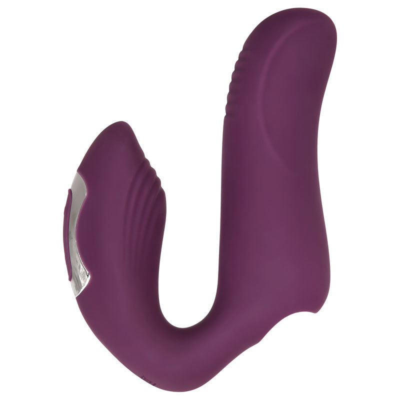 Evolved Helping Hand - Purple USB Rechargeable Dual Finger Stimulator - EN-RS-7747-2