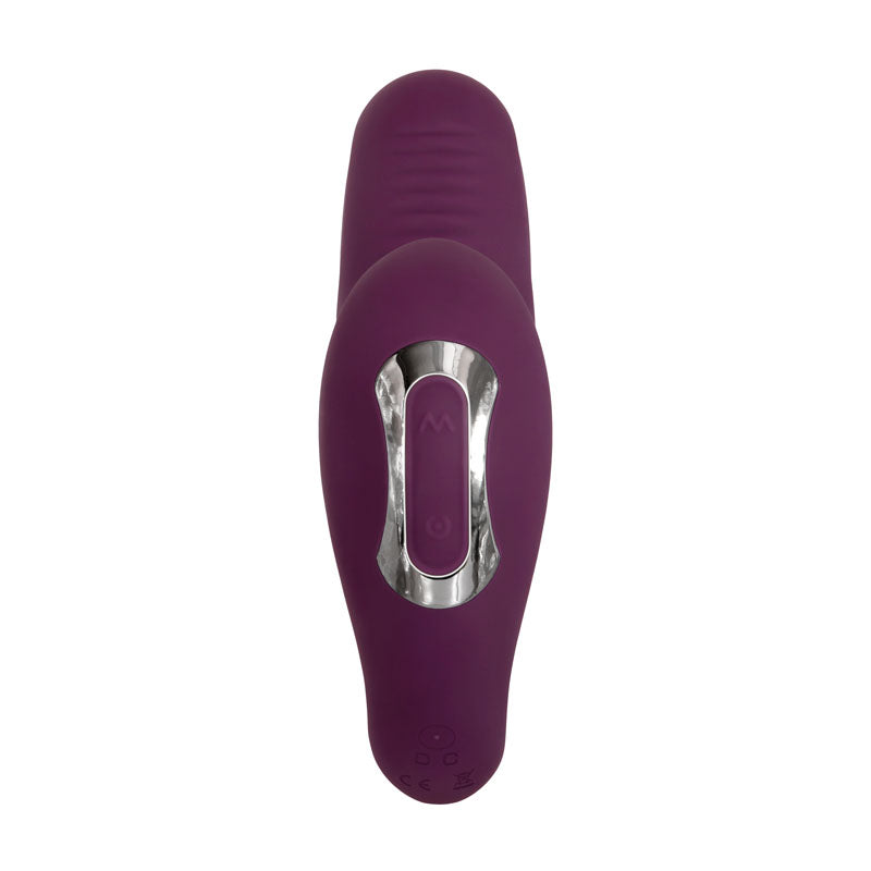 Evolved Helping Hand - Purple USB Rechargeable Dual Finger Stimulator - EN-RS-7747-2