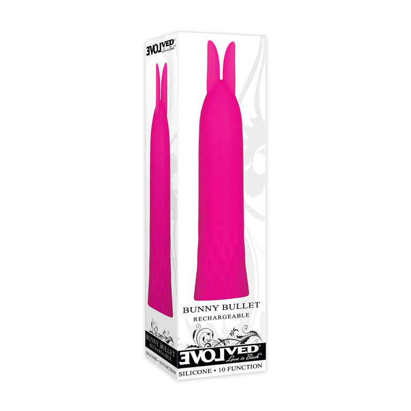 Evolved Bullet Buddy - Pink 10.5 cm USB Rechargeable Bullet - EN-RS-8041-2