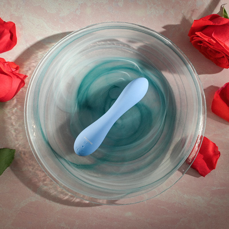 Evolved BLUE CRUSH - Blue 12 cm USB Rechargeable Mini Vibrator - EN-RS-9482-2