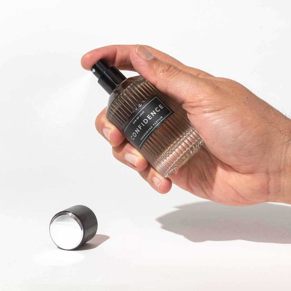 Eye Of Love Confidence Pheromone Cologne - 50 ml - Citrus Musk Scented Pheromone Cologne for Men to attract Women - 50 ml Spray - EOL-P-01DX