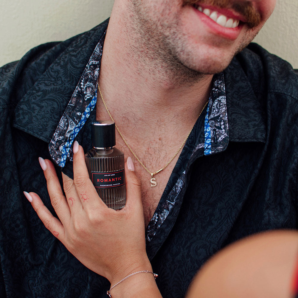 Eye Of Love Romantic Pheromone Cologne - 50 ml - Sandalwood Scented Pheromone Cologne for Men to attract Women - 50 ml Spray - EOL-P-02DX