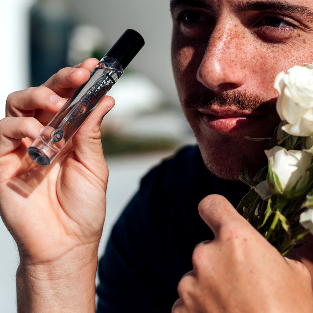 Eye Of Love Confidence Pheromone Cologne - 10 ml - Citrus Musk Scented Pheromone Cologne for Men to attract Women - 10 ml Spray - EOL-P-11