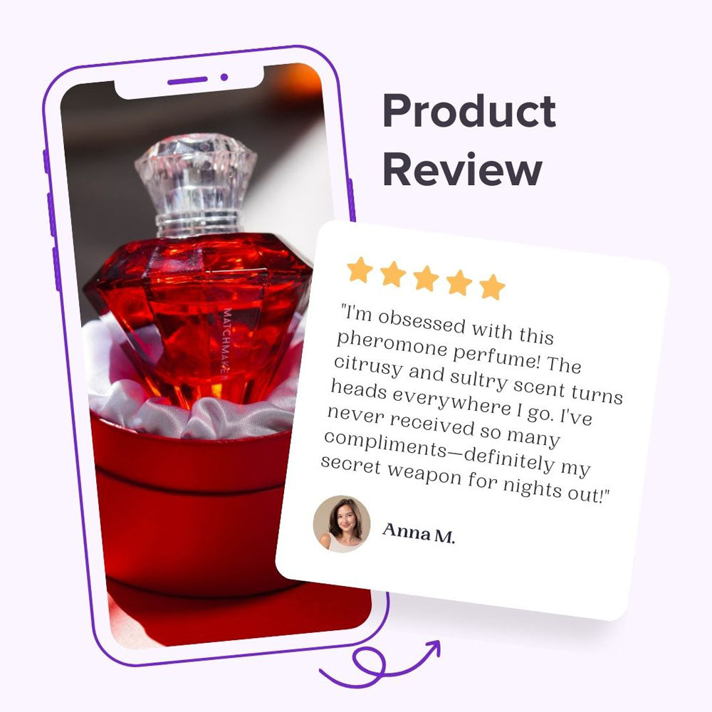 Eye of Love Matchmaker Red Diamond LGTBQ - 30 ml - Pheromone Parfum for Women to attract Women - 30 ml Spray - EOL-P-44M