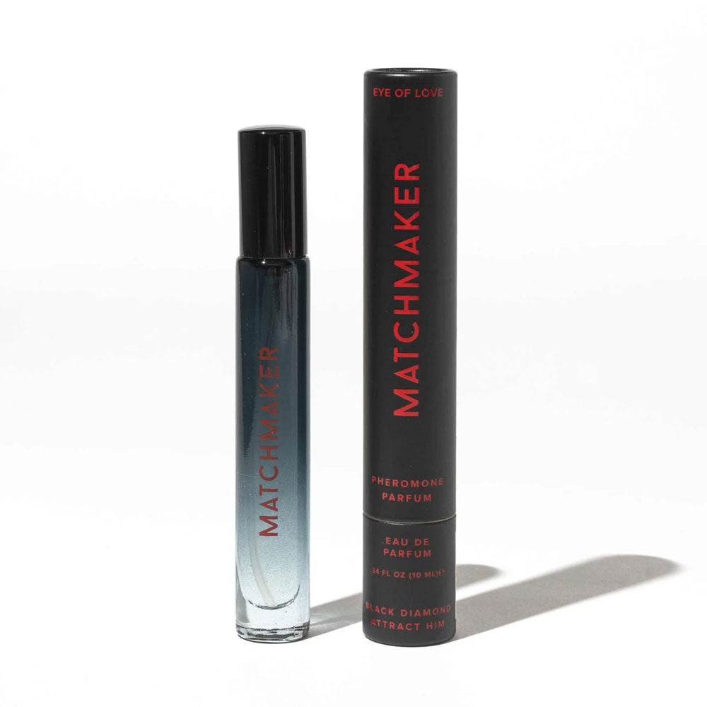 Eye of Love Matchmaker Black Diamond LGTBQ - 10 ml - Pheromone Cologne for Men to attract Men - 10 ml Spray - EOL-P-52M