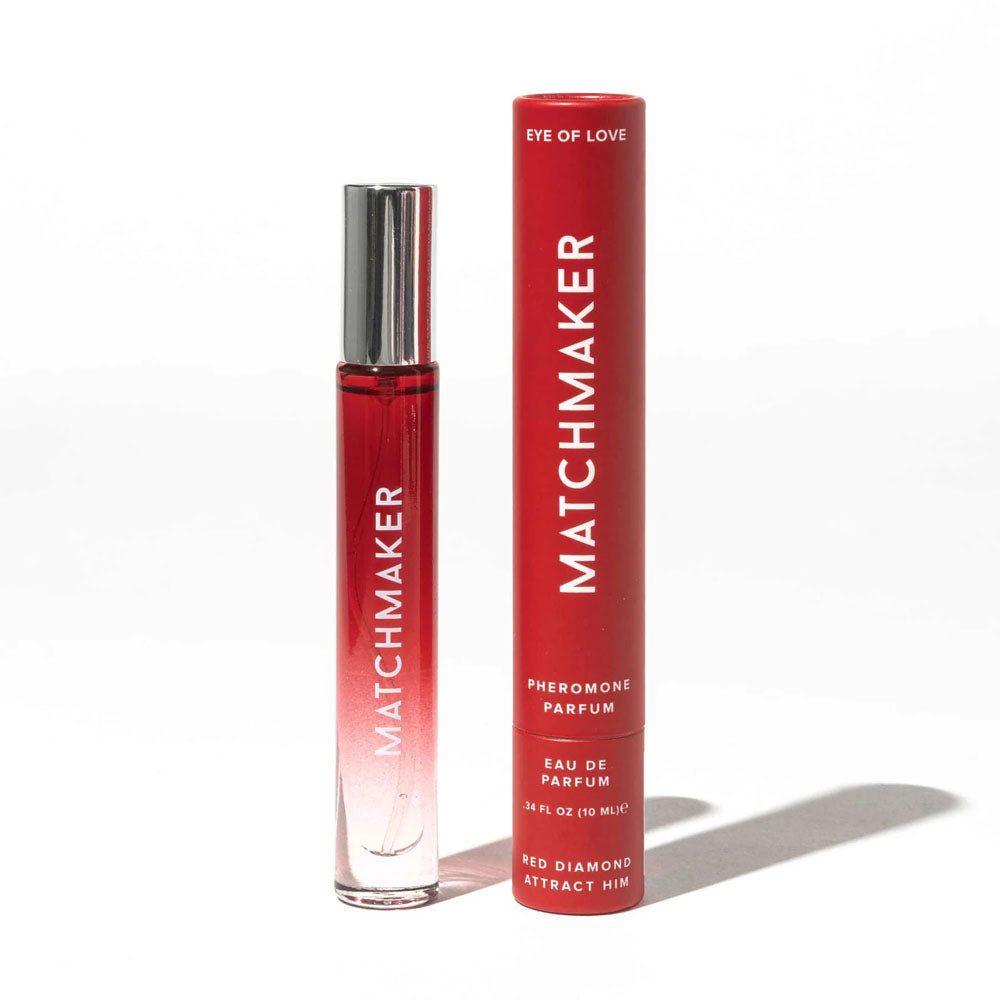 Eye of Love Matchmaker Red Diamond - 10 ml - Pheromone Parfum for Women to attract Men - 10 ml Spray - EOL-P-53M