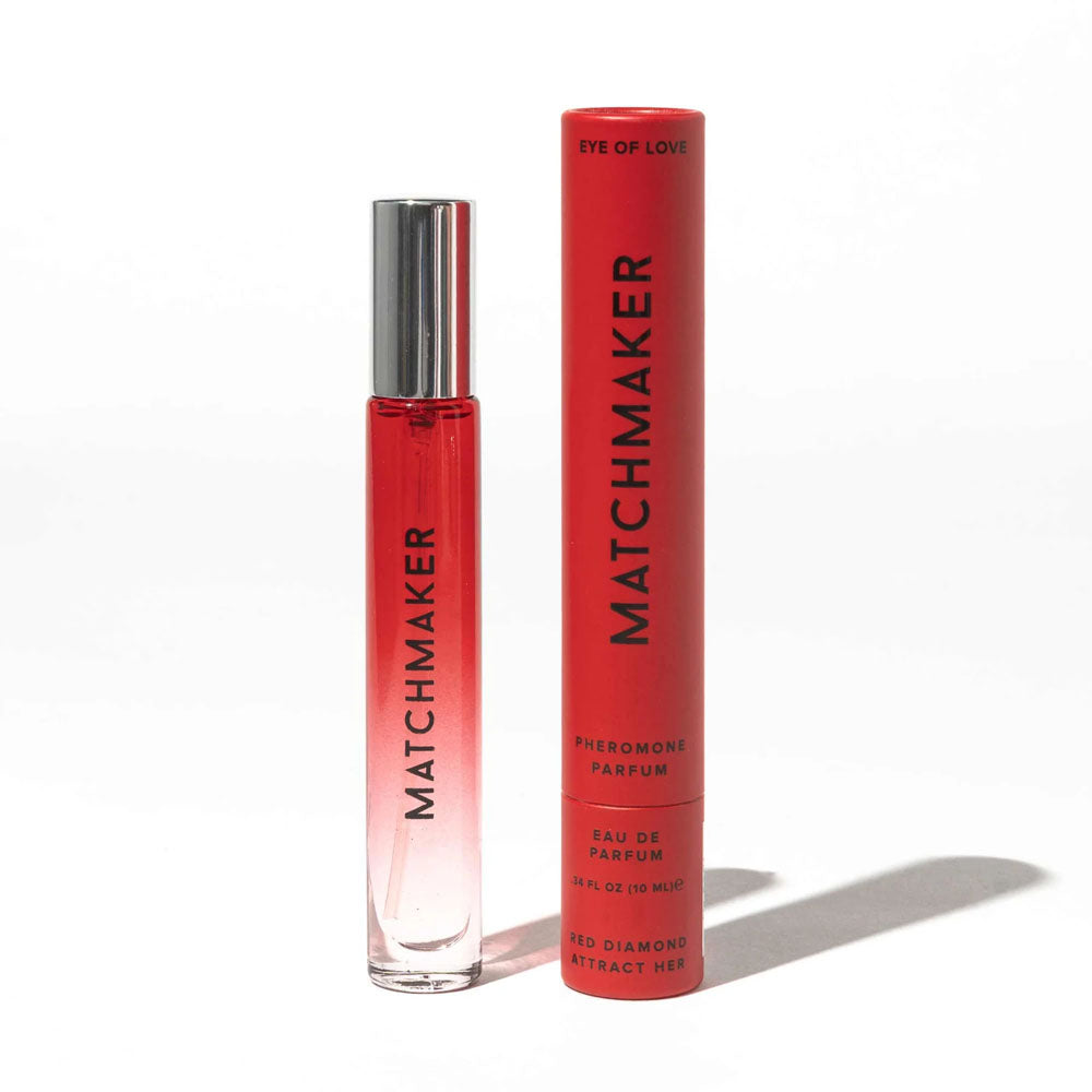 Eye of Love Matchmaker Red Diamond LGTBQ - 10 ml - Pheromone Parfum for Women to attract Women - 10 ml Spray - EOL-P-54M