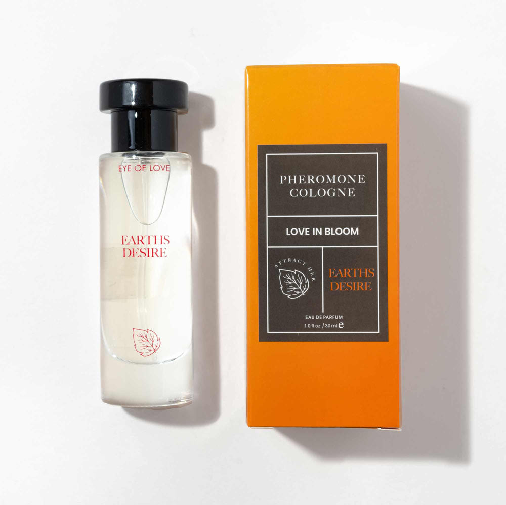 Eye Of Love Love In Bloom Earths Desire Pheromone Cologne - 30ml - Cypress & Bergamot Scented Pheromone Cologne for Men to attract Women - 30 ml Spray - EOL-P-71X