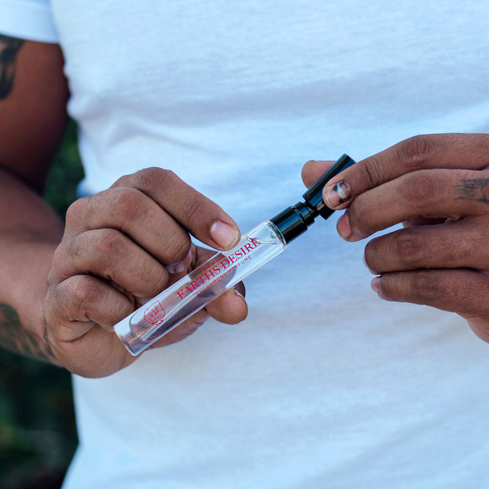 Eye Of Love Love In Bloom Earths Desire Pheromone Cologne - 10ml - Cypress & Bergamot Scented Pheromone Cologne for Men to attract Women - 10 ml Spray - EOL-P-81