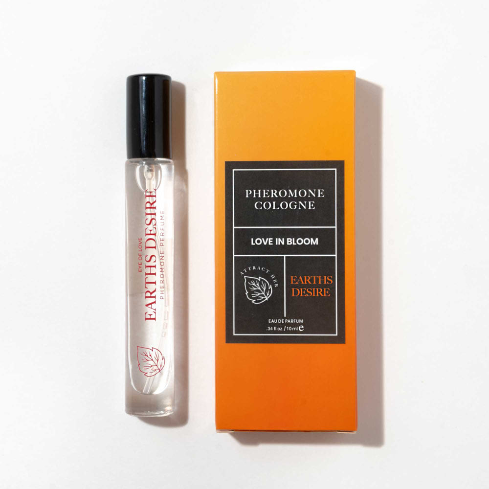 Eye Of Love Love In Bloom Earths Desire Pheromone Cologne - 10ml - Cypress & Bergamot Scented Pheromone Cologne for Men to attract Women - 10 ml Spray - EOL-P-81