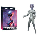 To Infinity - Silver Inflatable Alien Love Doll - FDDR034SFA-209