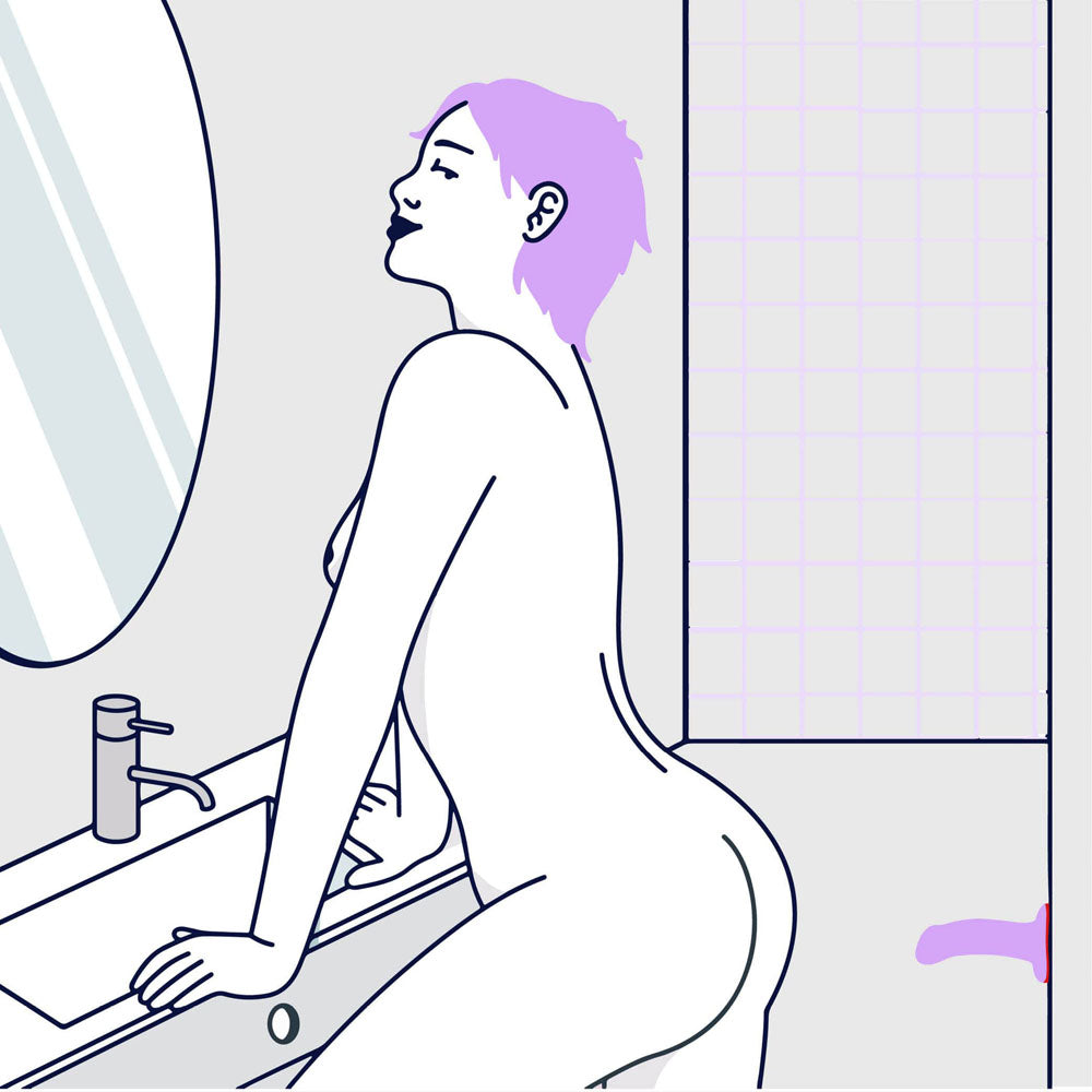 Fun Factory AMOR lavender - Lavender 14.6 cm Dildo - FF000845LV01