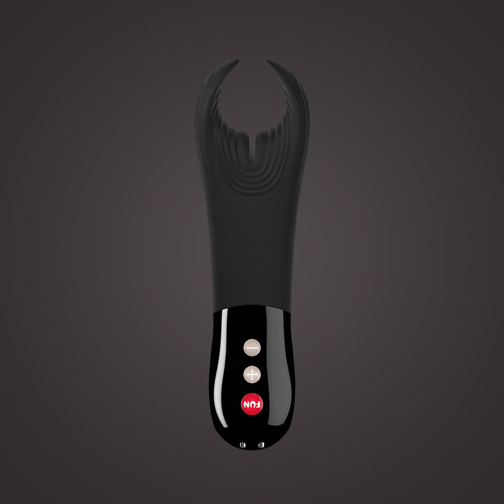 Fun Factory MANTA black - Black 18 cm USB Rechargeable Mens & Couples Vibrator - FF000873BK01
