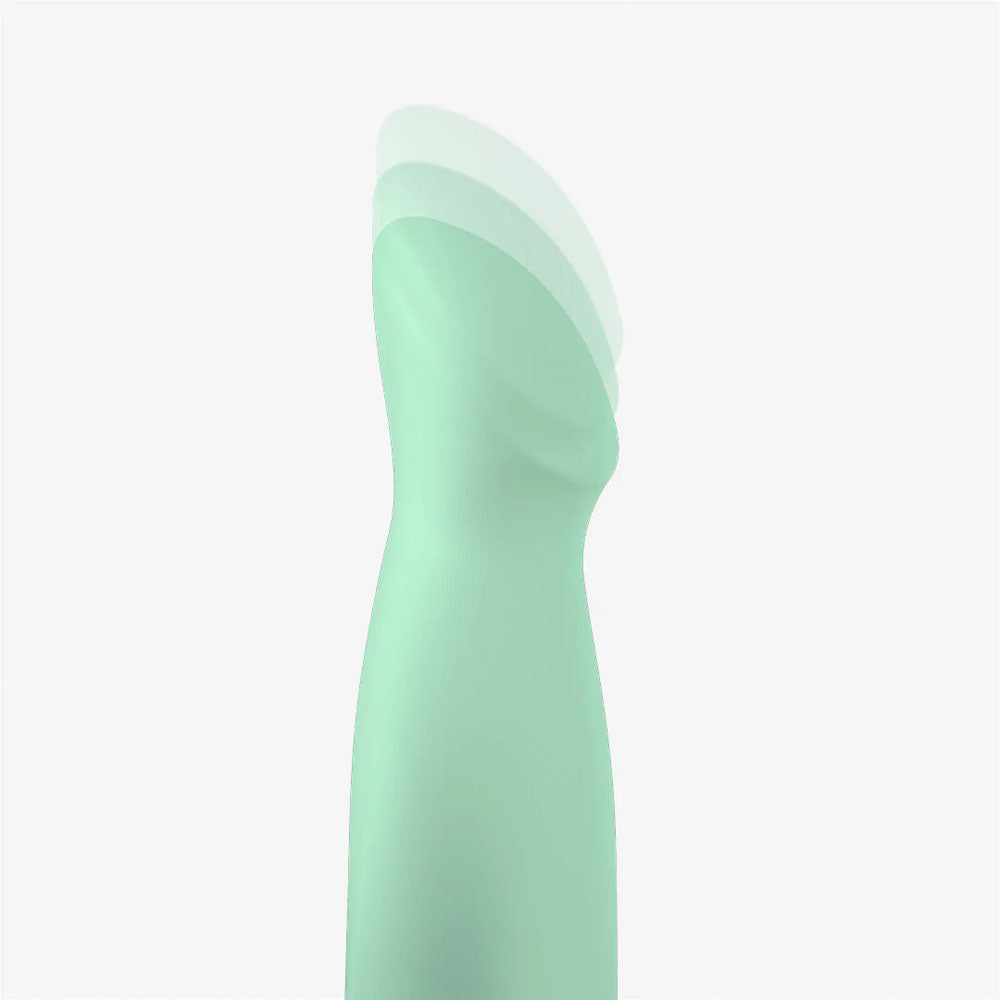 Fun Factory SUNDAZE pistachio - Pistachio Green 17.5 cm USB Rechargeable Thrusting Vibrator - FF000887LG01