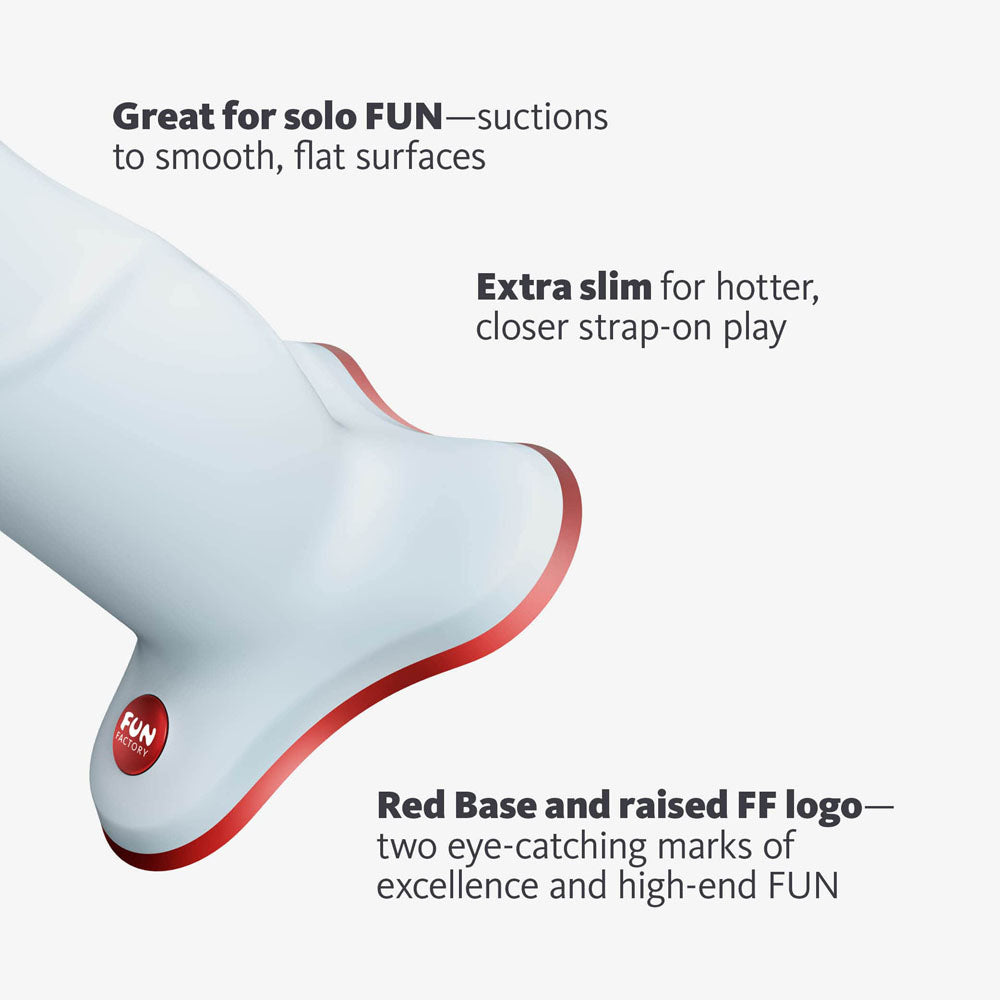 Fun Factory THE BOSS STUB dove blue - Dove Blue 17.9 cm Dildo - FF000888LB01