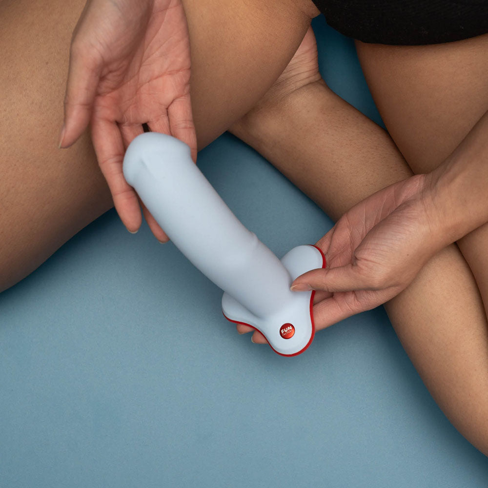 Fun Factory THE BOSS STUB dove blue - Dove Blue 17.9 cm Dildo - FF000888LB01