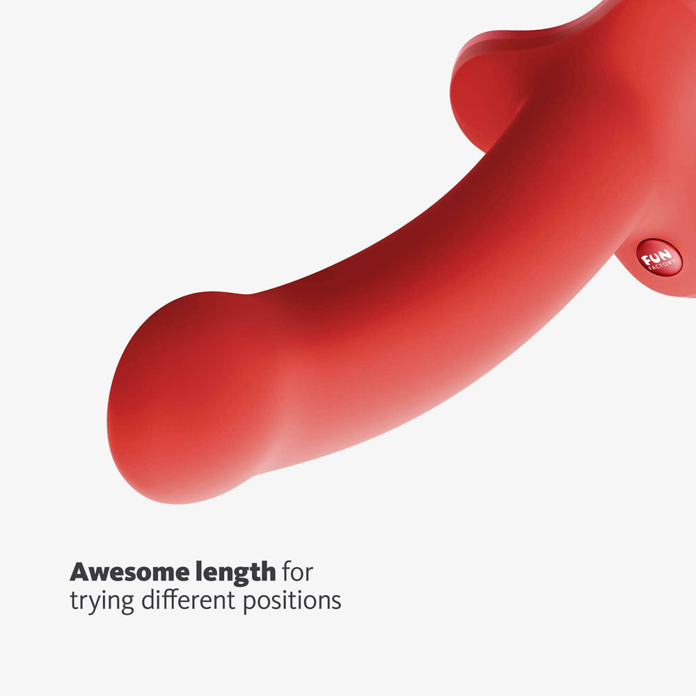 Fun Factory MAGNUM flashy coral - Coral Orange 18.3 cm Dildo - FF000903DO01