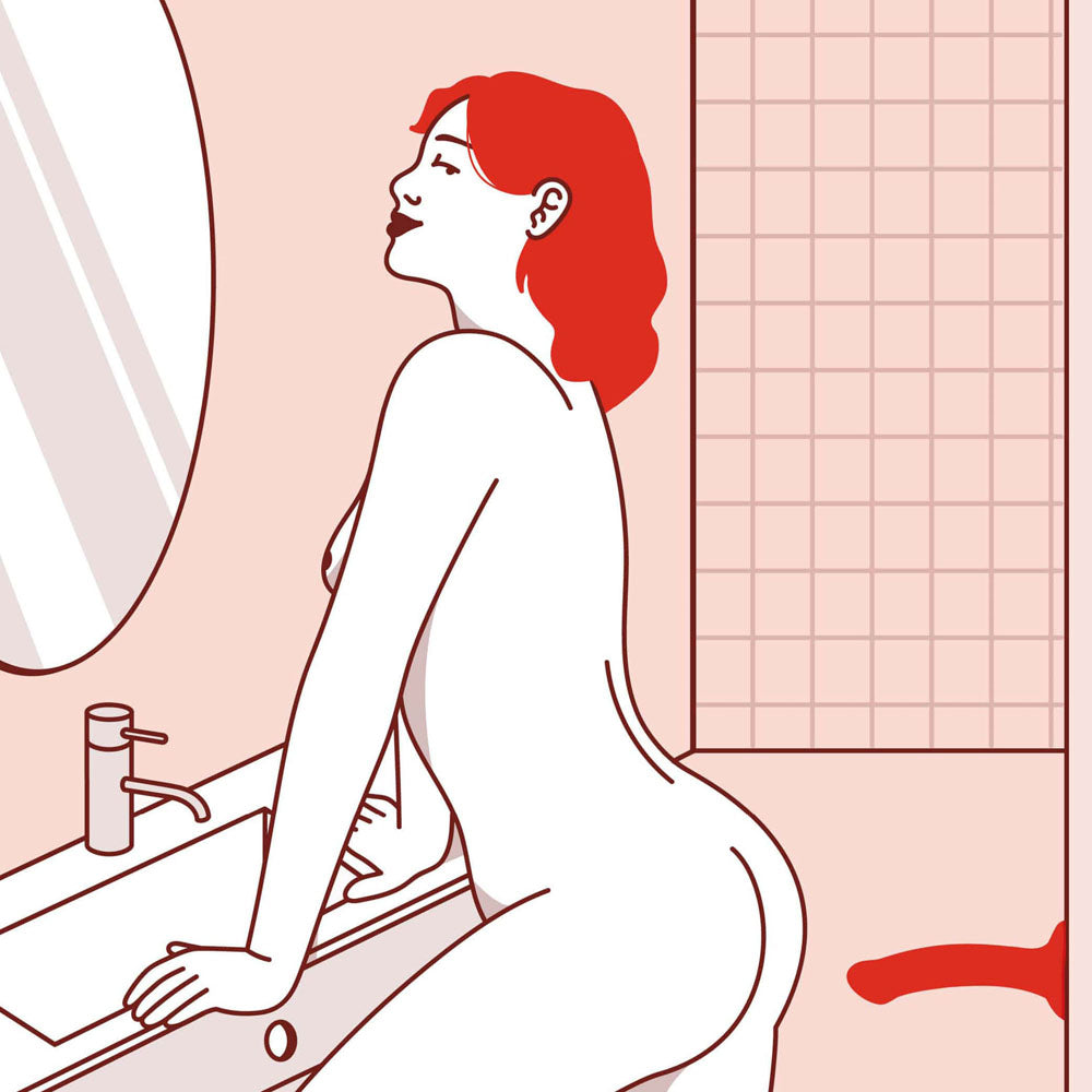 Fun Factory MAGNUM flashy coral - Coral Orange 18.3 cm Dildo - FF000903DO01