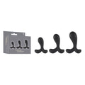 Intense Emotions - Black Butt Plugs - Set of 3 Sizes - FKR016A000-010
