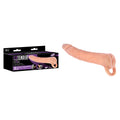 Extendor 9'' 2-in-1 Penis Extender & Masturbator - Flesh 22.9 cm Penis Extension Sleeve with Vagina Opening - FMP012A000-001