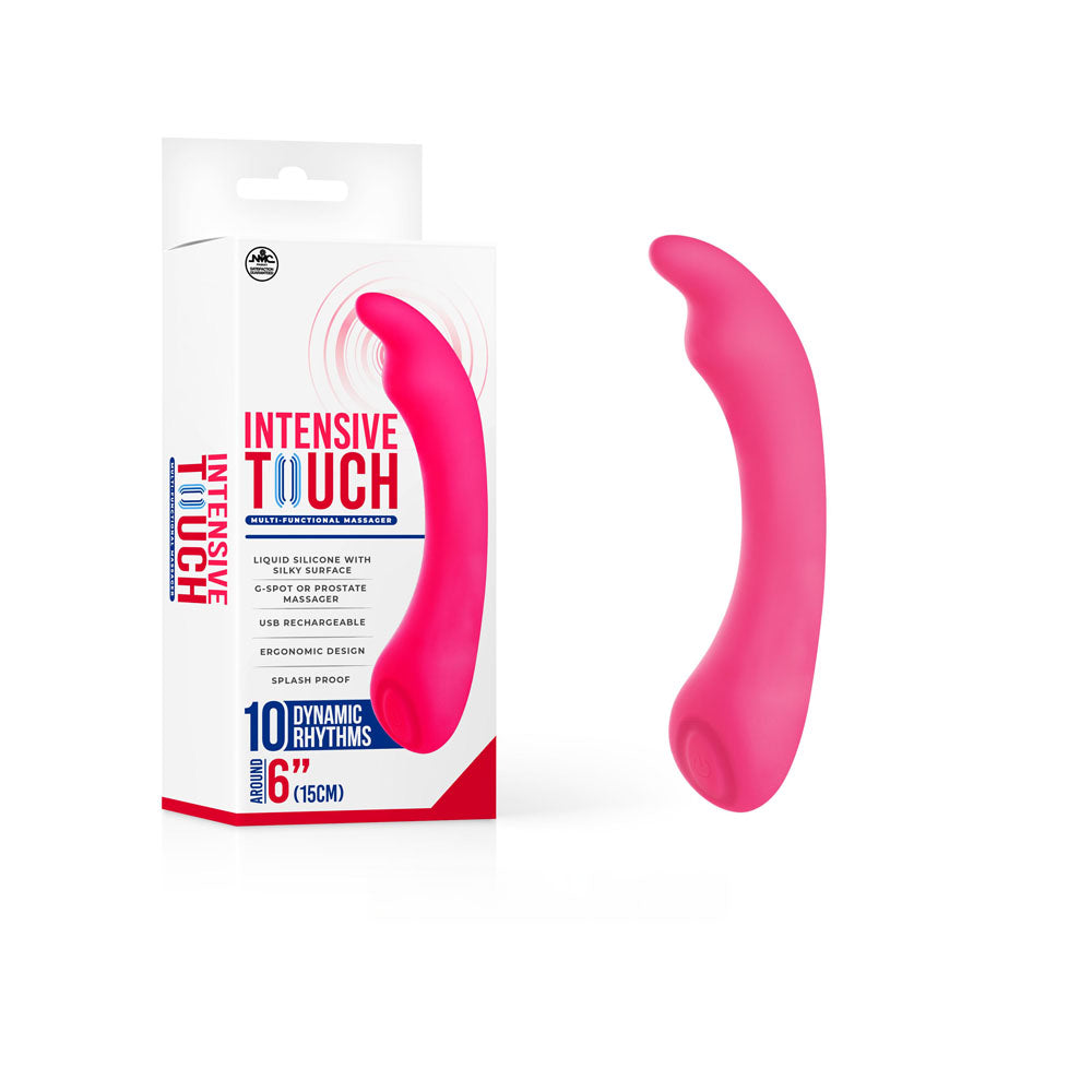Intensive Touch - Pink - Pink 15 cm USB Rechargeable Vibrator - FPBQ005A00-027