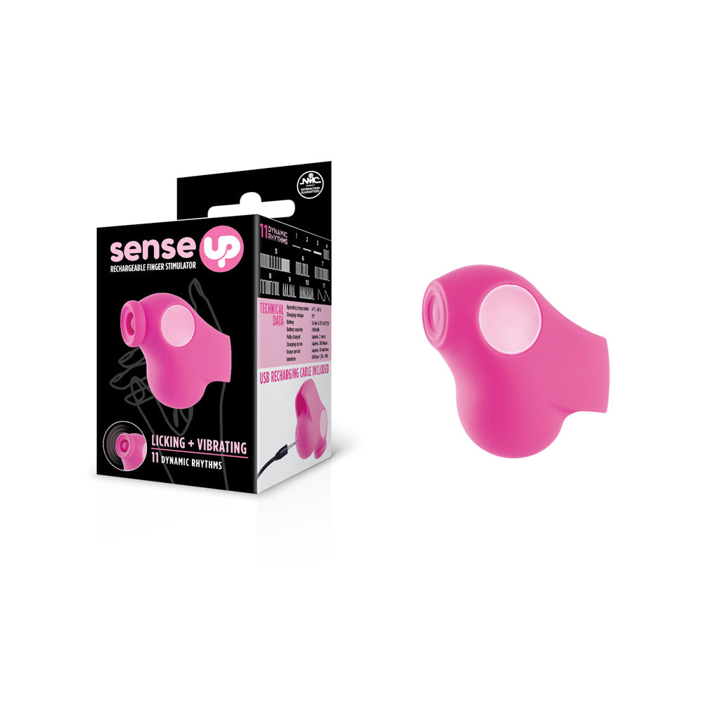 Sense Up - Pink USB Rechargeable Finger Stimulator - FPBQ037A00-027