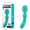 Xciter - Teal - Teal 16.5 cm USB Rechargeable Massage Wand - FPBQ048A00-026