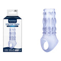 Ice Crystals Stretchy Touch Tickler Sleeve - Clear Penis Sleeve - FSQ012A000-050